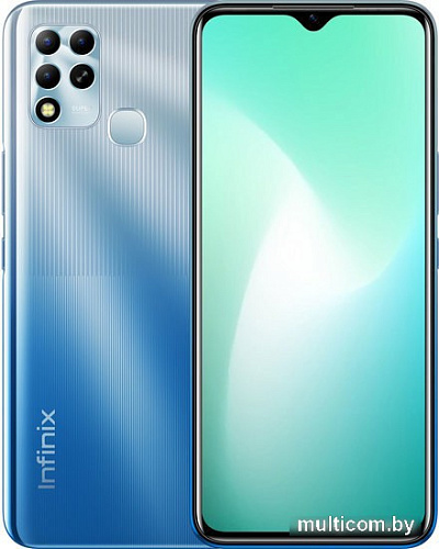 Смартфон Infinix Hot 11 Helio G37 4GB/128GB (голубой)