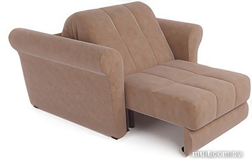 Кресло-кровать Мебель-АРС Гранд (велюр, бежевый Luna 061)