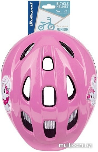 Cпортивный шлем Polisport Unicorn (S, розовый)