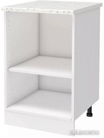 Шкаф напольный Stolline Уют 275.08МСТ (белый/дуб сонома)