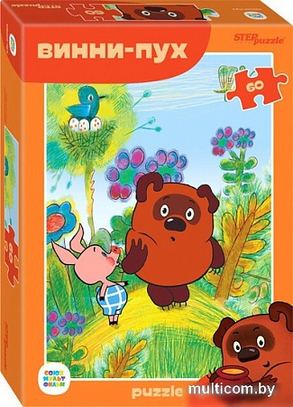 Пазл Step Puzzle Винни Пух 81030 (60 эл)