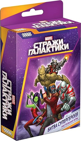 Настольная игра Мир Хобби Стражи Галактики: Битва супергероев