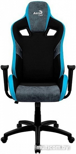 Кресло AeroCool Count Steel Blue (черный/синий)