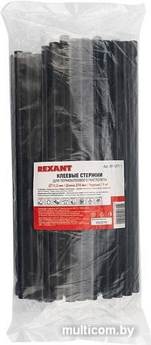 Клеевые стержни Rexant 09-1271-1 (1кг, черный)