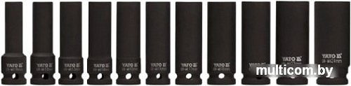 Набор торцевых головок Yato YT-1054 (11 предметов)