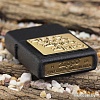 Зажигалка Zippo Classic 362 Black Crackle