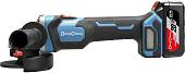 Угловая шлифмашина DongCheng DCSM04-125 Type EM (с 2-мя АКБ, кейс)