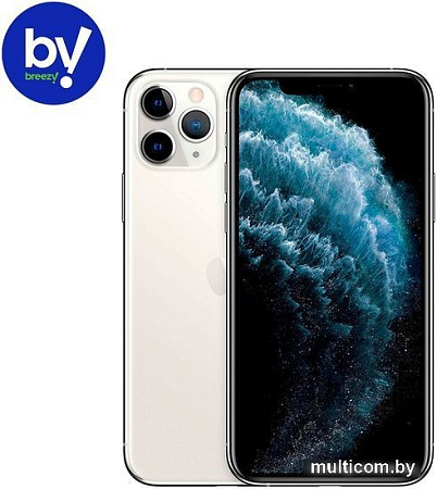 Смартфон Apple iPhone 11 Pro 256GB Восстановленный by Breezy, грейд B (серебристый)