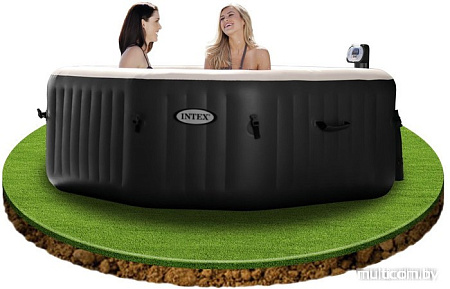 Надувной бассейн Intex Jet & Bubble Deluxe 201x71 [28454]