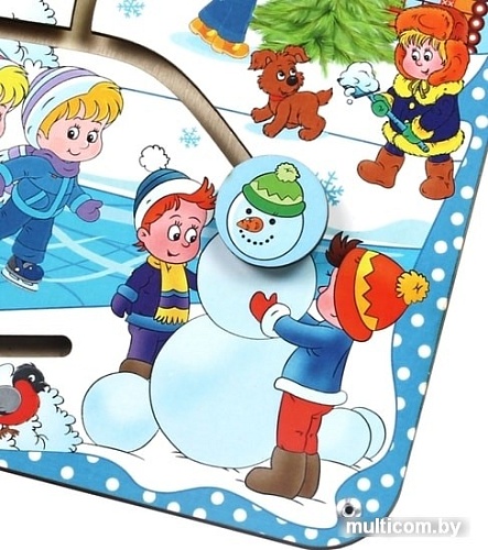 Лабиринт WoodLand Toys Зима 114114