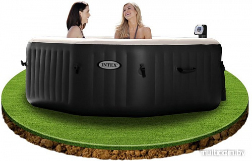 Надувной бассейн Intex Jet & Bubble Deluxe 201x71 [28454]