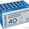 Батарейка Cromex Alkaline LR6 15А АА 40шт