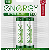 Аккумулятор Energy Eco NIMH-2600-HR6/2B АА 104989