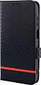 Чехол для телефона Case Book для Redmi 13C 4G/Poco C65/Poco M6 5G с магнитной застежкой (черный карбон)