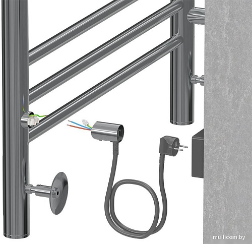 Полотенцесушитель TERMINUS Полка П8 500x850 (хром)