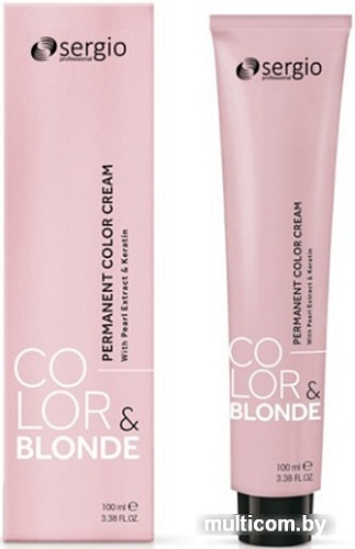 Sergio Professional Color&Blonde 10.1 очень светлый блондин пепельный