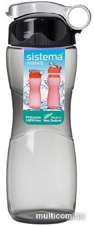 Бутылка для воды Sistema 590 (черный)
