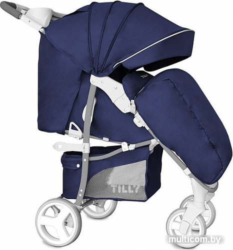 Коляска прогулочная «книга» Baby Tilly Twist T-164 (cobalt blue)
