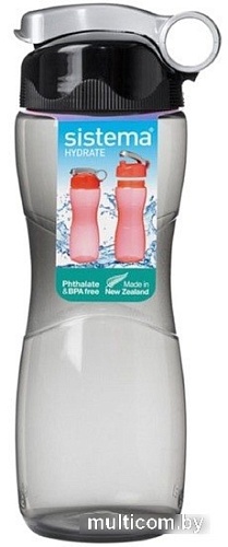 Бутылка для воды Sistema 590 (черный)