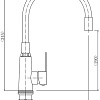 Смеситель Fashun A54301-6