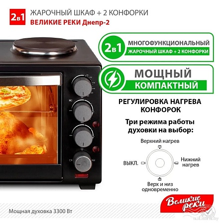 Мини-печь Великие Реки Днепр-2