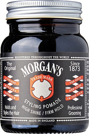 Косметика по уходу за волосами Morgan’s Pomade Сильная фиксация/блеск 100 г
