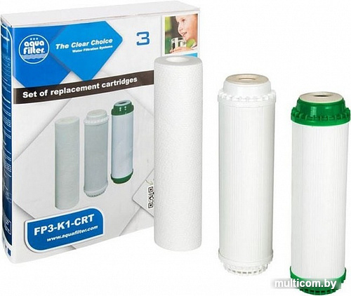 Комплект картриджей Aquafilter FP3-K1-CRT