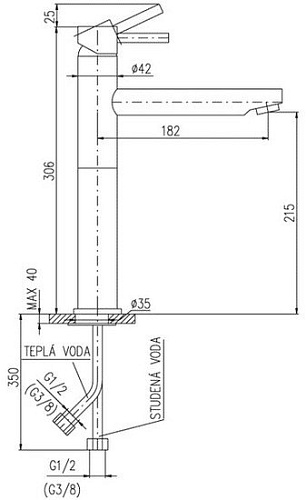 Смеситель Slezak RAV SE930.5