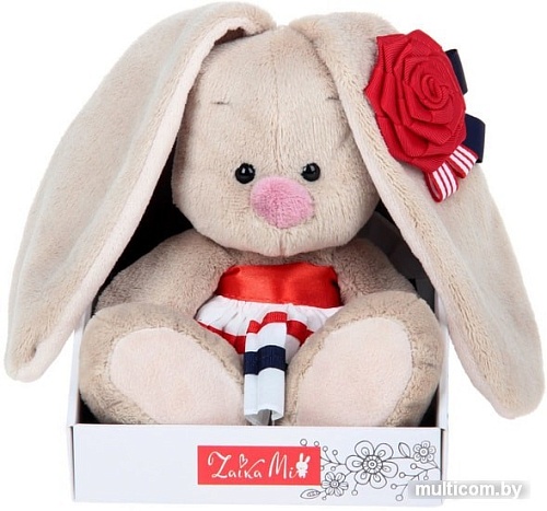 Мягкая игрушка BUDI BASA Зайка Ми в морском костюме