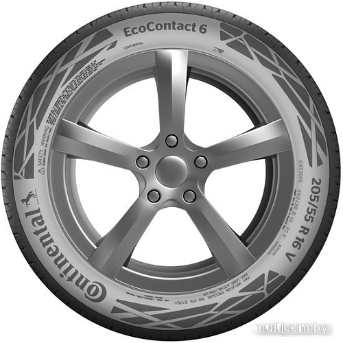 Летние шины Continental EcoContact 6 Q 245/40R20 99Y XL