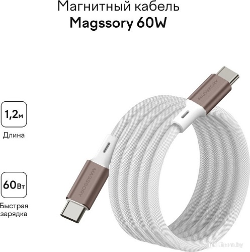 Кабель Magssory CBL001 (1.2м, титан)