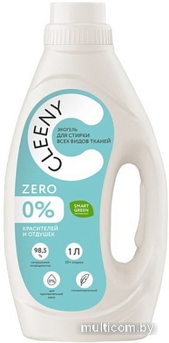 Гель для стирки Cleeny Zero (1 л)