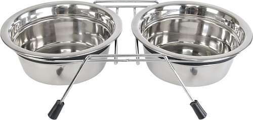 Миски на подставке ZooZooZoo Двойная на подставке SWT-6009D-780