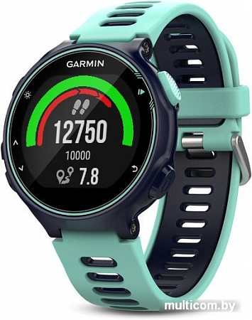 Умные часы Garmin Forerunner 735 XT HRM-Run (синий/бирюзовый)