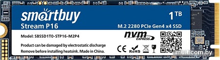 SSD SmartBuy Stream P16 1TB SBSSD1T0-STP16-M2P4