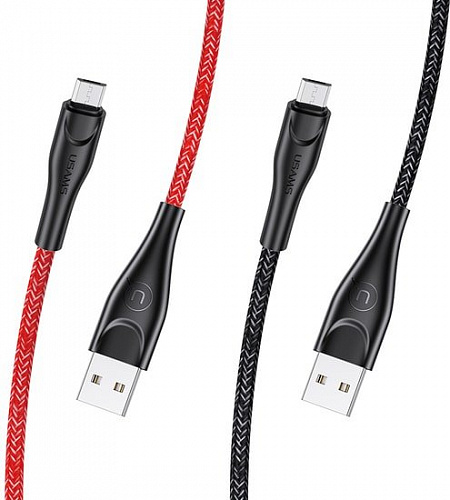 Кабель Usams U41 MicroUSB US-SJ399 (черный)