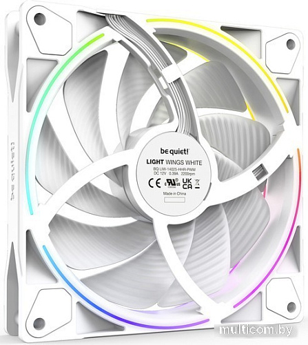 Набор вентиляторов с контроллером be quiet! Light Wings 120mm PWM Triple Pack BL100