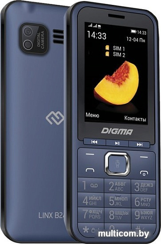 Мобильный телефон Digma Linx B241 (синий)