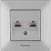 Розетка компьютерная Panasonic Arkedia Slim WNTC04062SL-BY