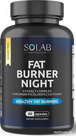 Аминокислоты Solab Fat Burner Night (60 капсул)