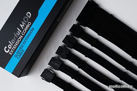 Кабель Qingsea Colorful MOD Extansion Combo QHM-0801 (черный)