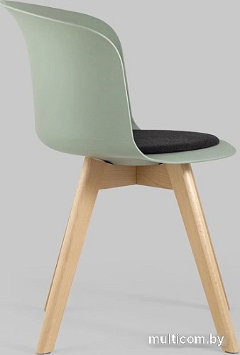 Стул Stool Group Blossom с подушкой (серый/зеленый)