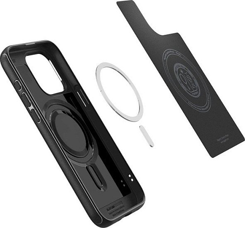 Чехол для телефона Spigen Mag Armor (MagFit) для iPhone 15 Pro Max ACS06597 (черный)