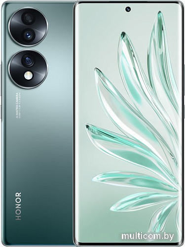 Смартфон HONOR 70 8GB/128GB международная версия (изумрудный зеленый)
