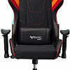 Кресло Бюрократ Viking 4 Aero Red Edition (черный)