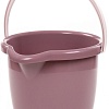 Ведро Полесье №11 04847 (12 л, бледно-бордовый)