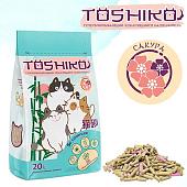 Наполнитель для туалета Toshiko с ароматом сакуры 20 л