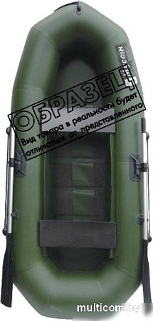 Гребная лодка Муссон R-260 РС (серый)