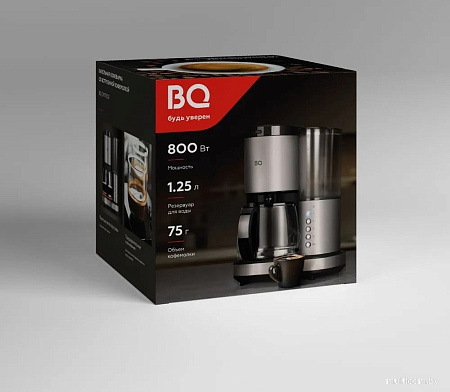 Кофеварка BQ CM7002 (сталь/черный)