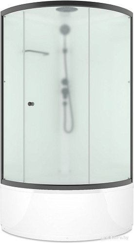 Душевая кабина Domani-Spa Simple 99 High 90x90 DS01Sm99HWM00.Gt-V1.2-Black